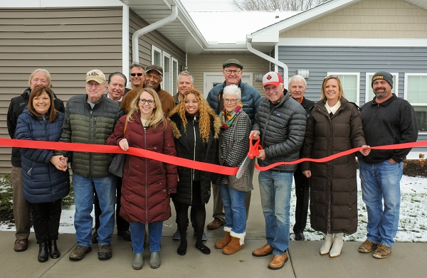 Ladd, Ill., Ribbon Cutting